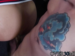 My inked BF Piero Rizo cums multiple times after fucking me