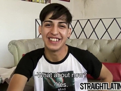 Barely legal Latino youngster takes on hefty POINT OF VIEW prick