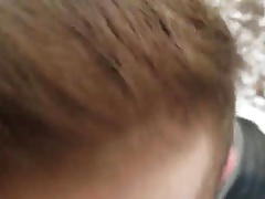 Outdoor Blowjob. Facial in the Snow