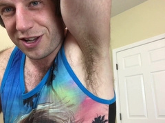 My Deodorant Is Out! Gobble & Tidy My Sweat-Soaked Pits Jerk Off Instructions
