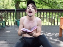 Practicing yoga with a butt plug inserted