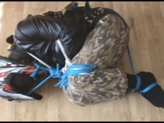 Packed Slave 2 Army Spank