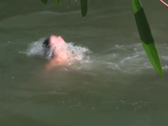 Jeremy Walker and Brian Bonds forest suck off