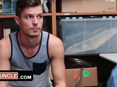 Naughty Boy Gets Big Dicking By Officer - Alex Chandler And Pierce Hartman