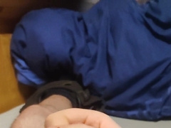 Nutting for the 2nd time. Nearly got caught by my stepbrother. someone help trim me