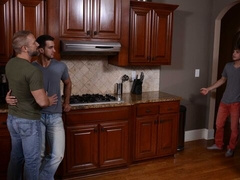 Stepdaddy loves a 3some (Johnny Rapid, Dirk Caber, Phenix Saint)