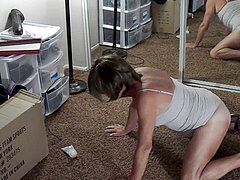 Taking in doggy fashion.