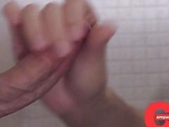 Nasty public gloryhole blow job on the campus