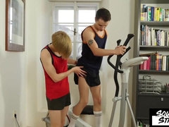 Dark Haired Vitali Kutcher Slides Fat Dick To Marcel Boyle Hungry Ass