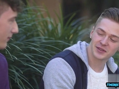 Youngster's Anal Invasion Bangs out with a Facial Cumshot