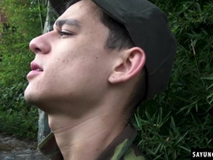 Jordi Leonard catches Rick Lennon playing with a dildo and fucks him