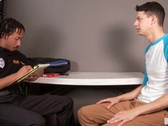 Officer Nailed By With Tommy Bluezz And Lorenzo Russo