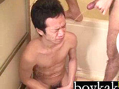 Asians urinate and spunk