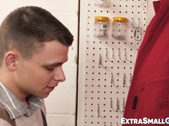 Bareback wild fun with king sized pretty stud and twink dude