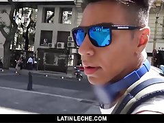 LatinLeche - Bubble butt latin jock gets paid to suck cock