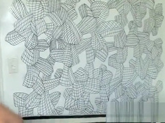 Gozando com o pau do macho socado no rabo