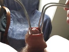 Floppy foreskin + baby oil + masturbation + cumshot #2