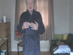 Naked man strip dancing