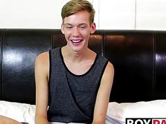 Cutie Tyler Thayer makes a gay sex vid
