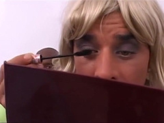 1210 Crossdressed Slut Twink Fucked By Xxl Black Cock Straig