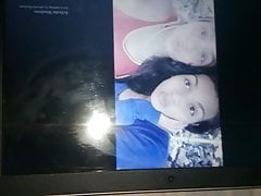 Cum Tribute on my Friend Step daughter