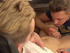 RAWEURO Jock Aiden Keane Caught masturbating And humped humid