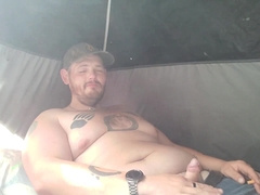 Camping with my manhood out 1