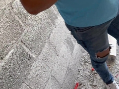 Condom-free. Sans a condom plowing with a bricklayer.