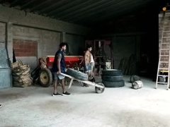 teen 18+ Gets Triple Teamed By Hot Step daddies