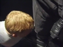 Guy With Pink Backside Sucks On Other Guy's Shlong