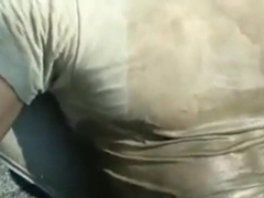 Masculine airport public pee and jizz789