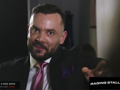 Liam Hunt And Adam Ramzi In Sweaty Jock Hardcore Drilled By Bearded Hunk