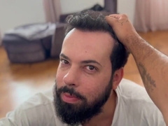 Bearded deep throats 41 schlongs - 1st blow-job - Total vid on CRIMSON