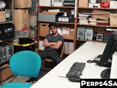 Perps4Sale.com - Sexy inked criminal rides horny cops Big black cock