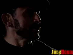 New master Dire Callahan explores his subs while slapping and slapping them