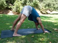 Fit and hairy Donnie Argento fucked in POV by Paul Wagner