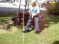 Old Man Jerks In The Park 4