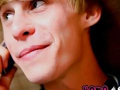 Nerdy dude pauses work to fuck emo twink