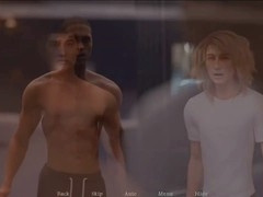 Sauna and Prison Training Scene