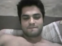 Indian Boy Strokes on Webcam