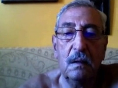 Grandfather Stroke On Cam