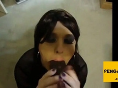 Crossdresser Wendy Takes on a BBCs