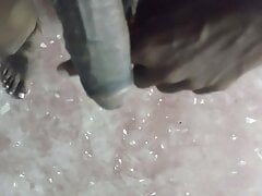 Pink banana with red banana