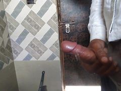 Haryanvi Guy Big Dick and Cum pissing after cum shot