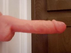 Dildo Sucking Up Close