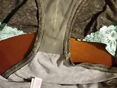 Cum in buddy's girlfriends dirty V.S panties