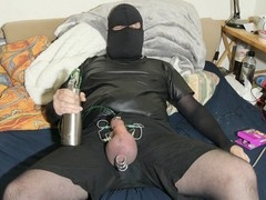 Huge pumped cock, gay porne, big balls slapping