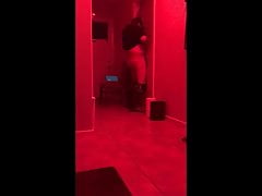 Homemade hot gloryhole and blowjob from stranger