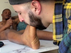 Getting My BIG BLACK COCK Idolized By My Step Brother