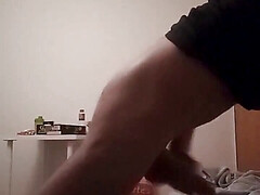 Standing game recorded by the request of the lovely lady